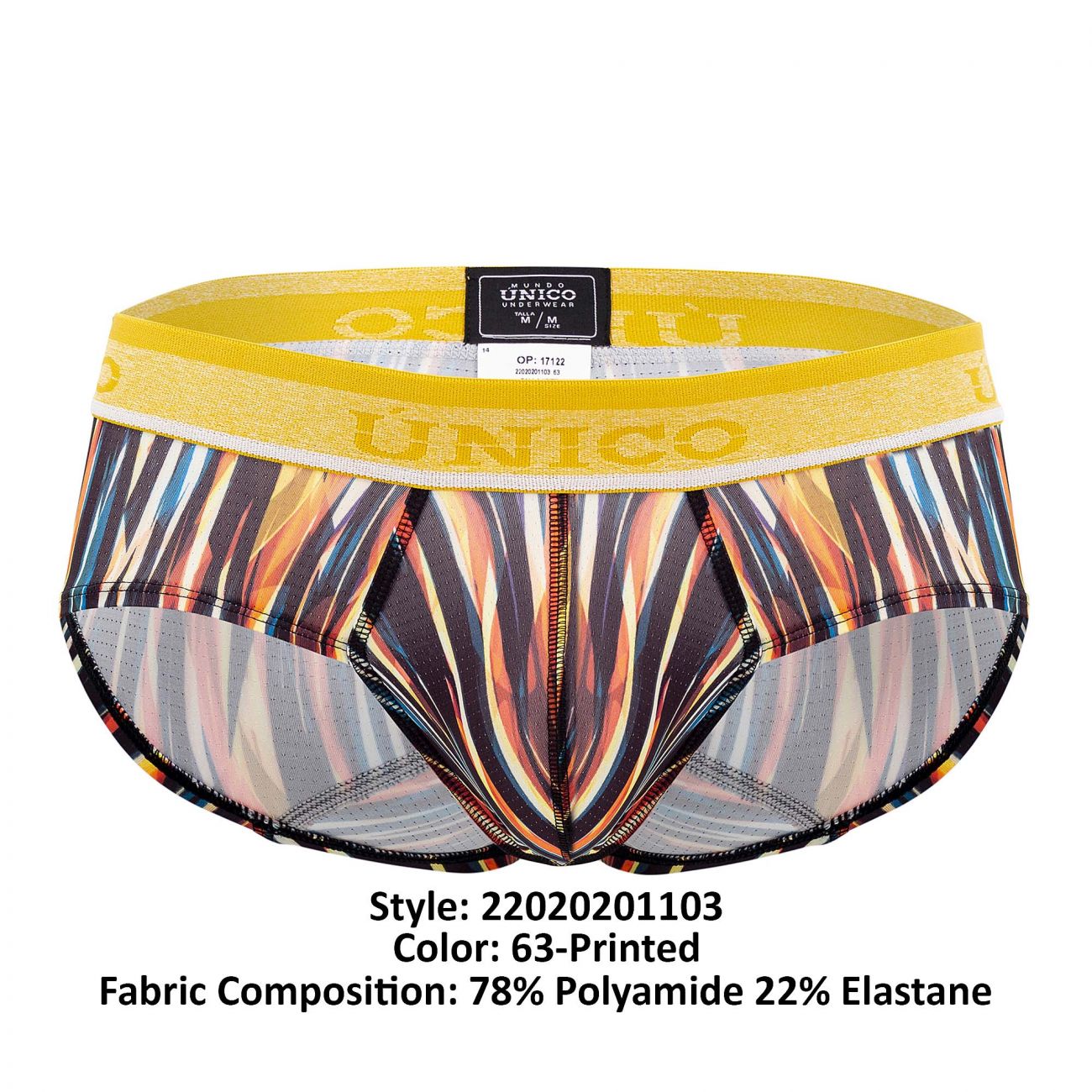 Unico 22020201103 Fragmentado-Slip, Farbe 63, bedruckt