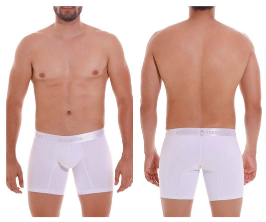 Boxer Unico 22120100201 Cristalino A22 Couleur 00-Blanc