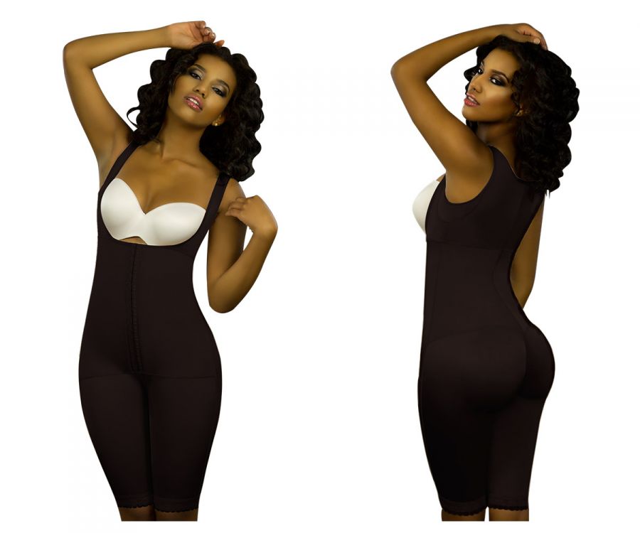 Vedette 350 Marcelle - Body Shaper à dos haut - Couleur : noir