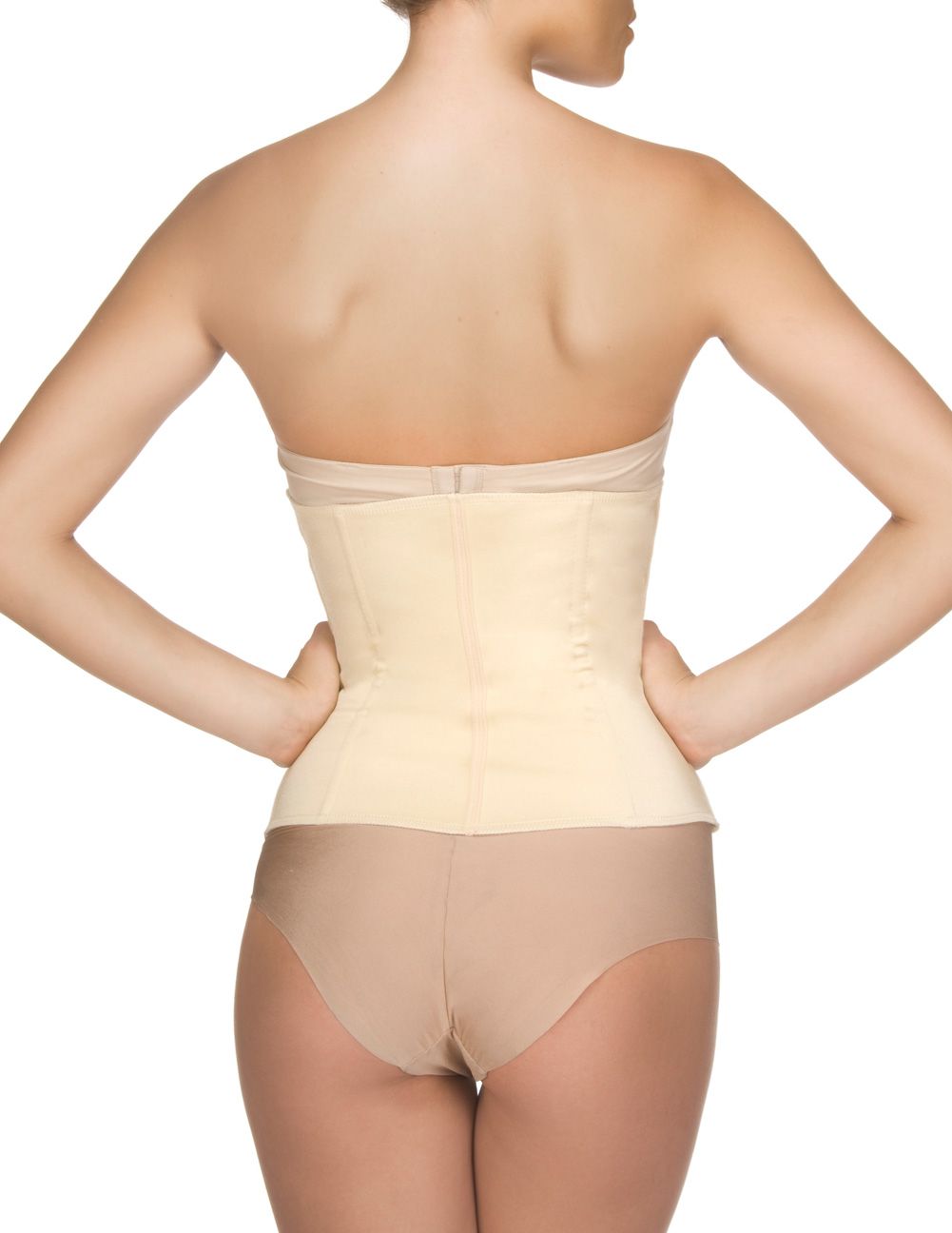 Vedette 403 Gigi Serre-Taille avec Fermeture Éclair Couleur Nude