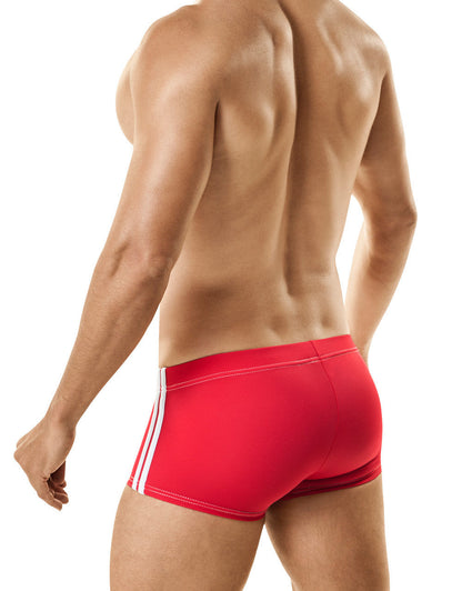 WildmanT MidCut Sport Swim w/Ball Lifter® Cock-Ring RED - SeductiveUtopia.net