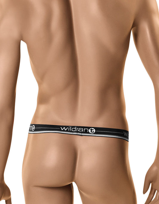 Black elastic waistband with white wildian branding worn by a mannequin on the wildmanT the ball lifter protruder black