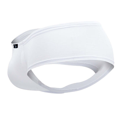 White xtremen 91103x microfiber trunks with a smooth seamless elastic headband featuring subtle edge stitching