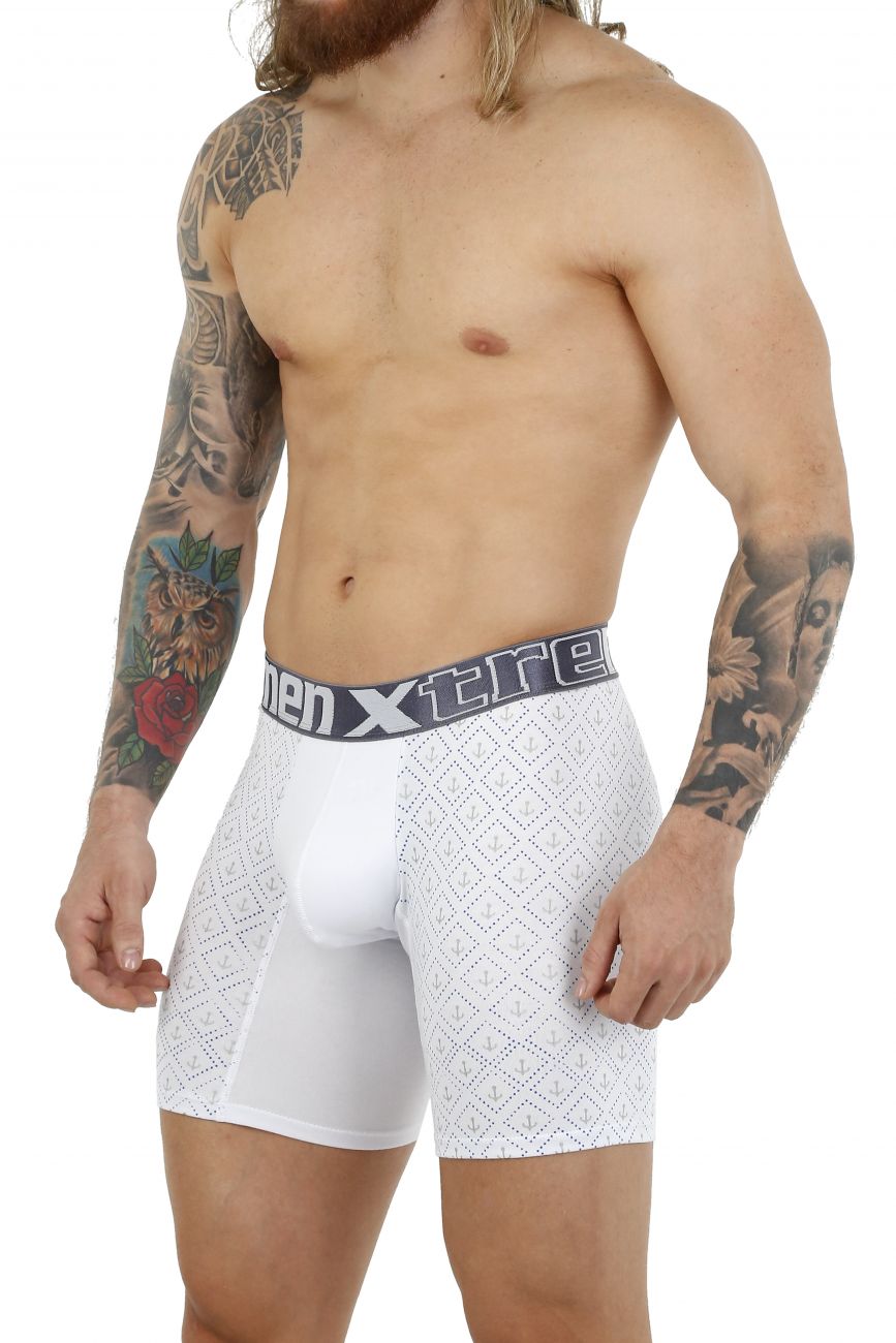 Boxer en coton Xtremen 51461 Couleur Blanc