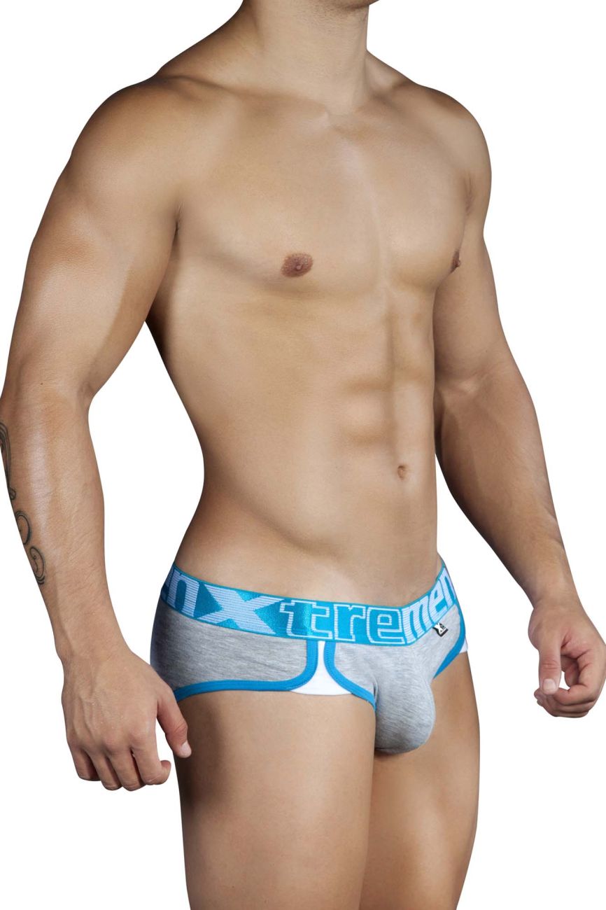 Slip Xtremen 91014-3 3PK Couleur Bleu-Gris-Bleu