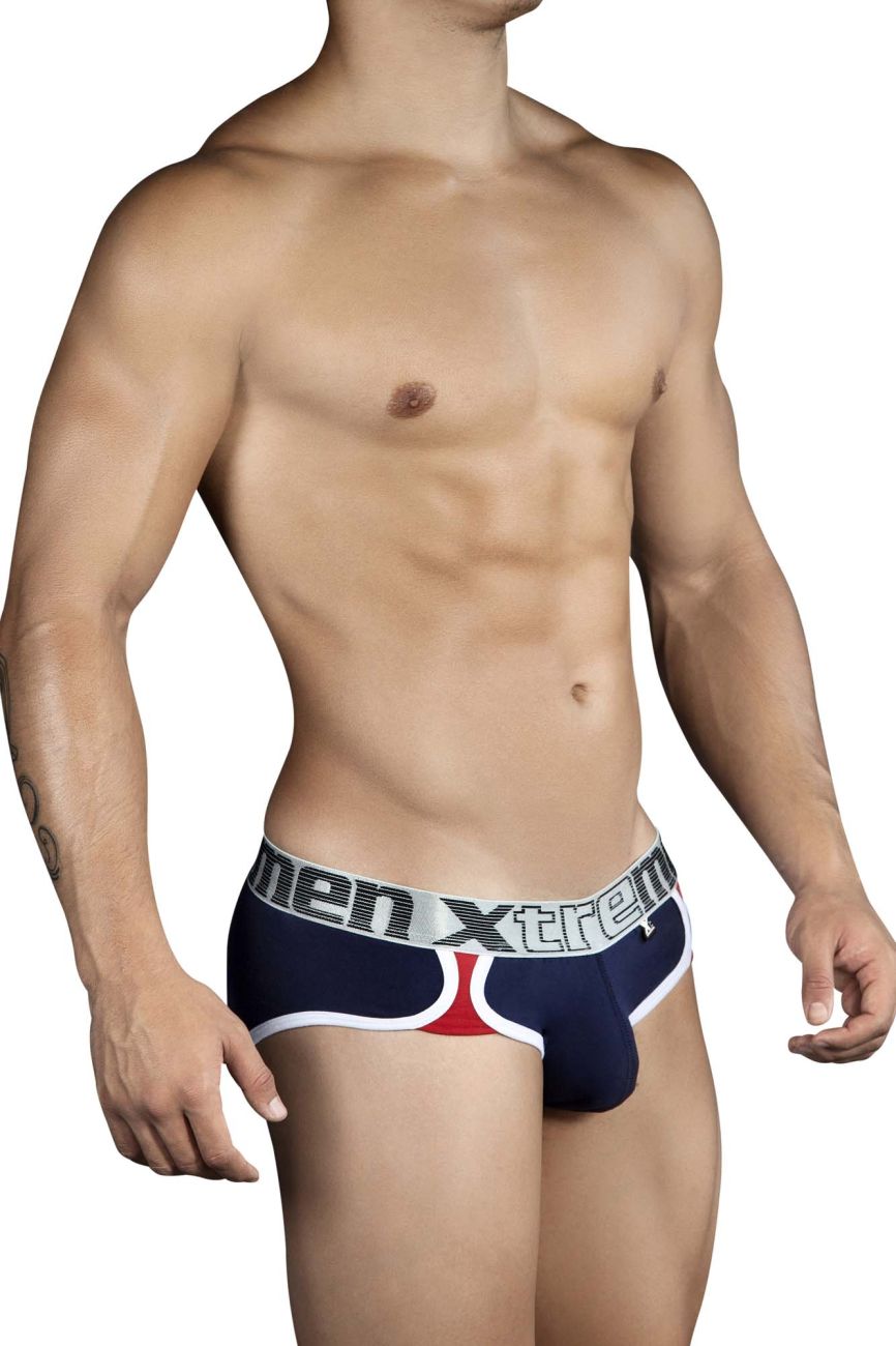 Slip Xtremen 91014-3 3PK Couleur Bleu-Gris-Bleu