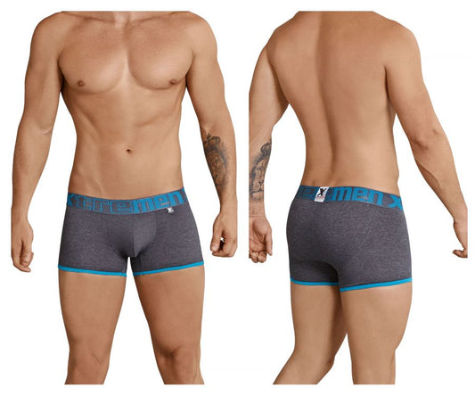 Boxer rehausseur de fesses Xtremen 91027 Couleur Gris foncé