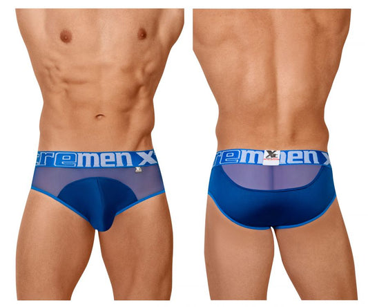 Slip en maille Peekaboo Xtremen 91059 Couleur Bleu