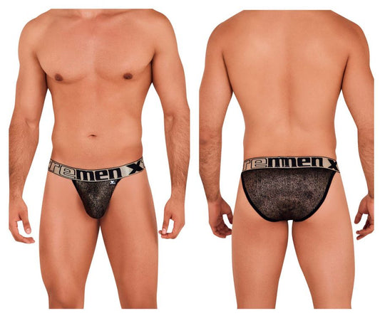 Xtremen 91089 Frice Mikrofaser-Bikini, Farbe Schwarz