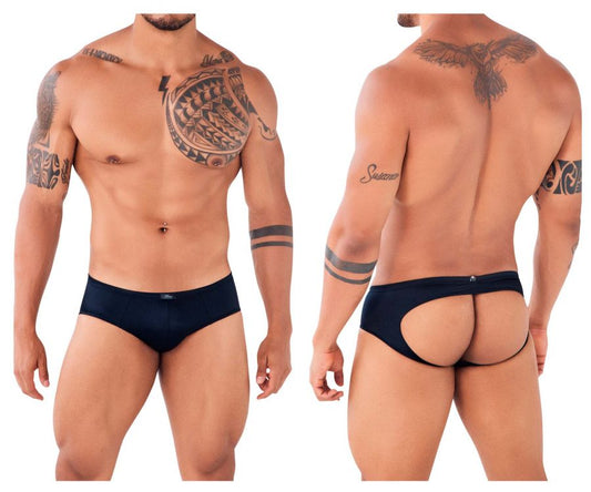 Jockstrap Xtremen 91111 Super Shine Couleur Noir