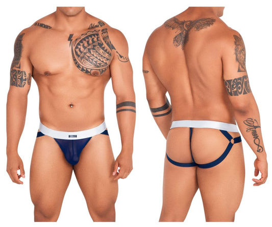 Xtremen 91134 Mesh Jockstrap Farbe Dunkelblau